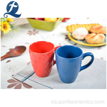 Taza de café de cerámica personalizada promocional Tazas de cerámica